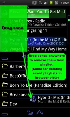 Trax Music Player android App screenshot 3